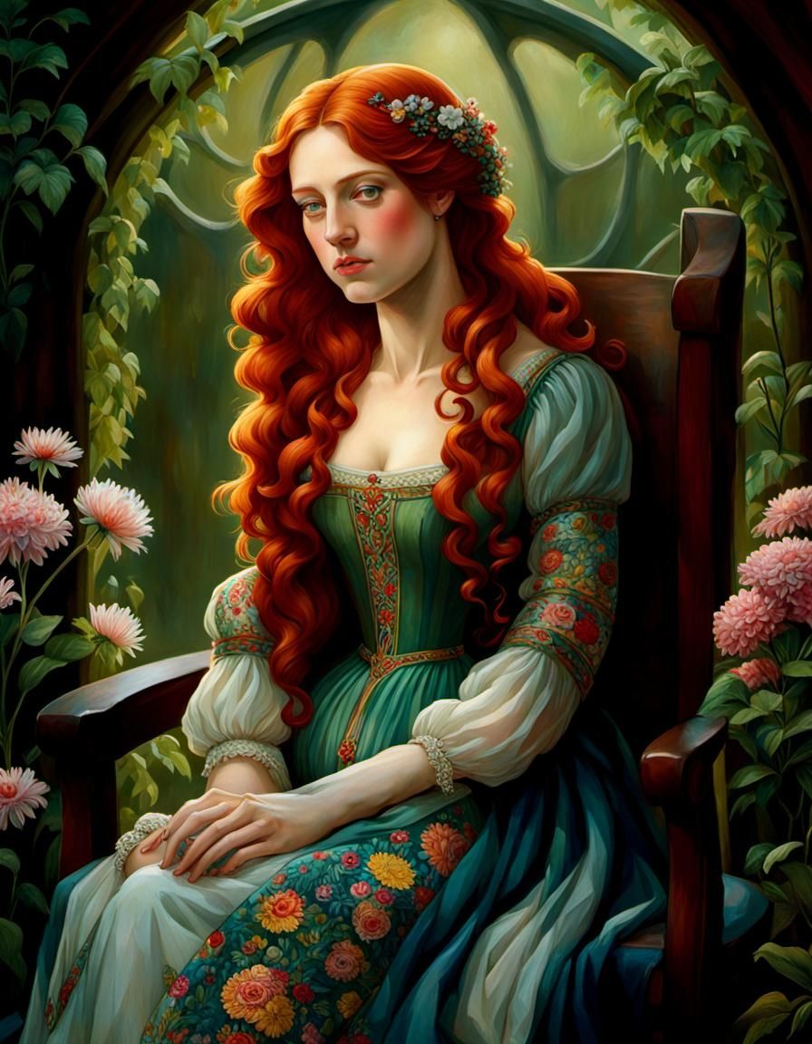 Now I'm a Pre Raphaelite!