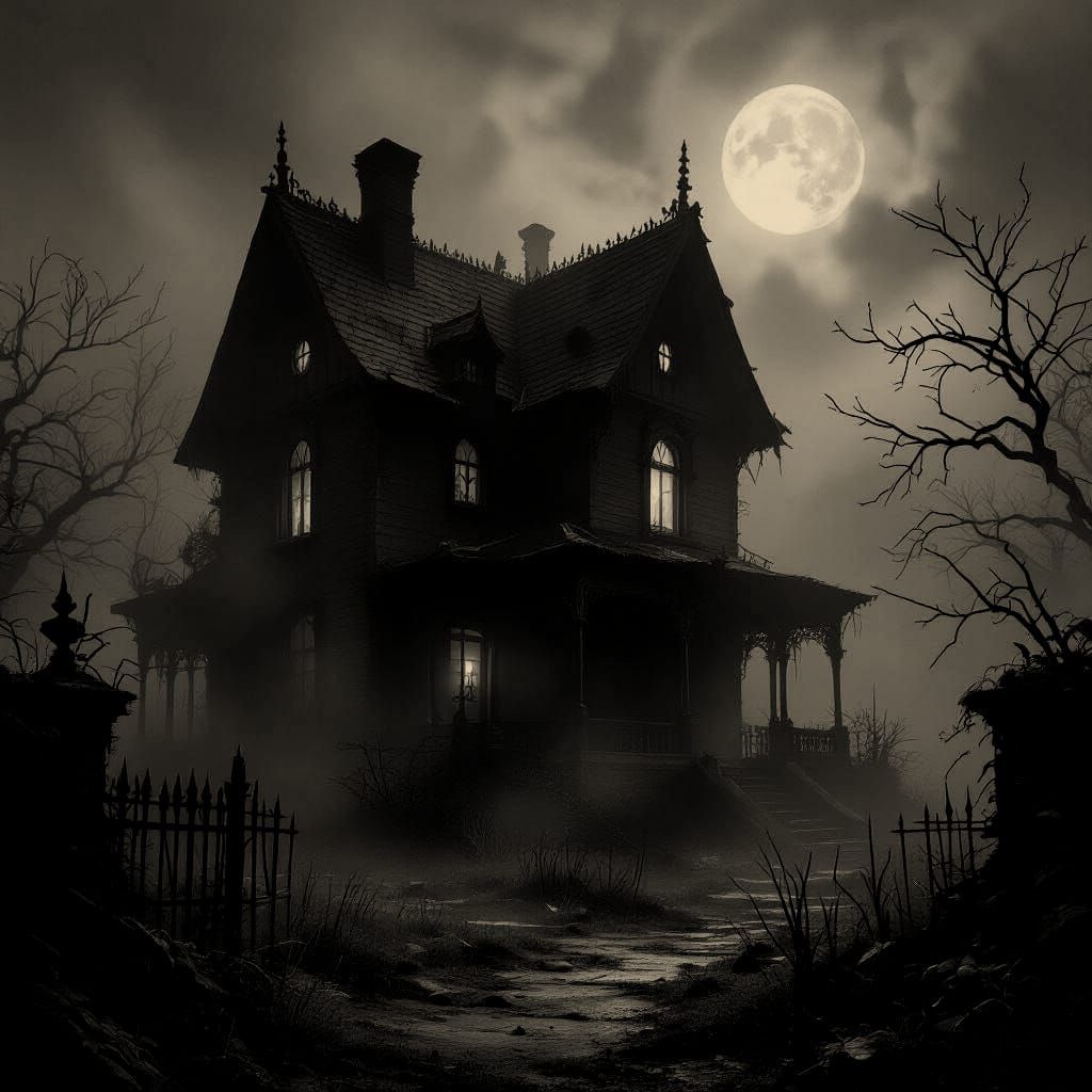 Horral House: An AI Generated Image