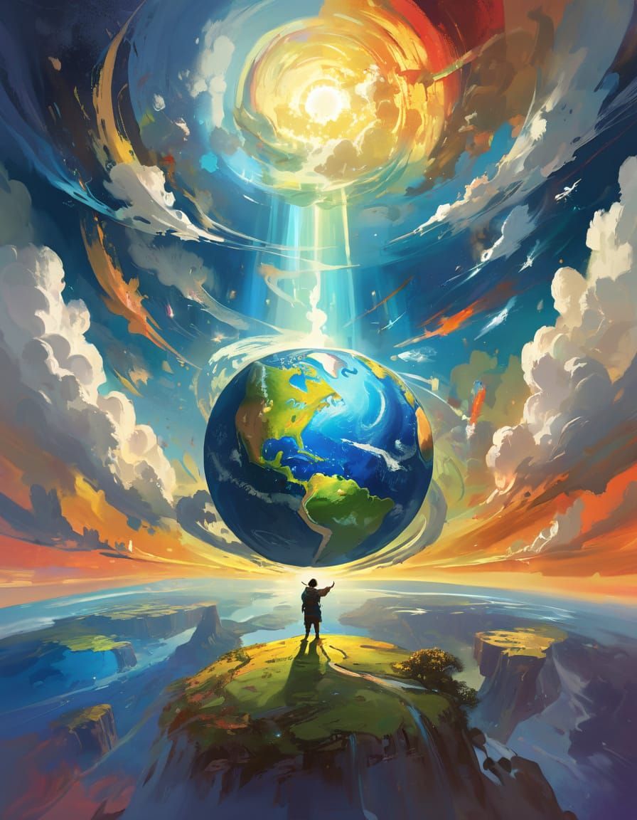 Magical God Tending to Earth: An Epic Fantasy