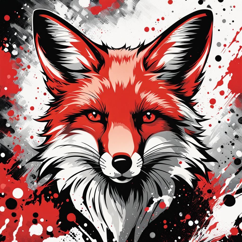 graphic design fox