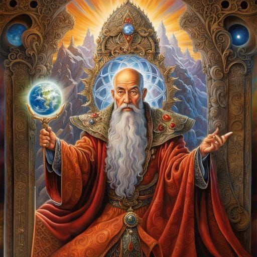 Nobel Peace Prize awarded to a "Thin Bald Wizard with Short brown Goatee" for using his magick to bring about world peac...