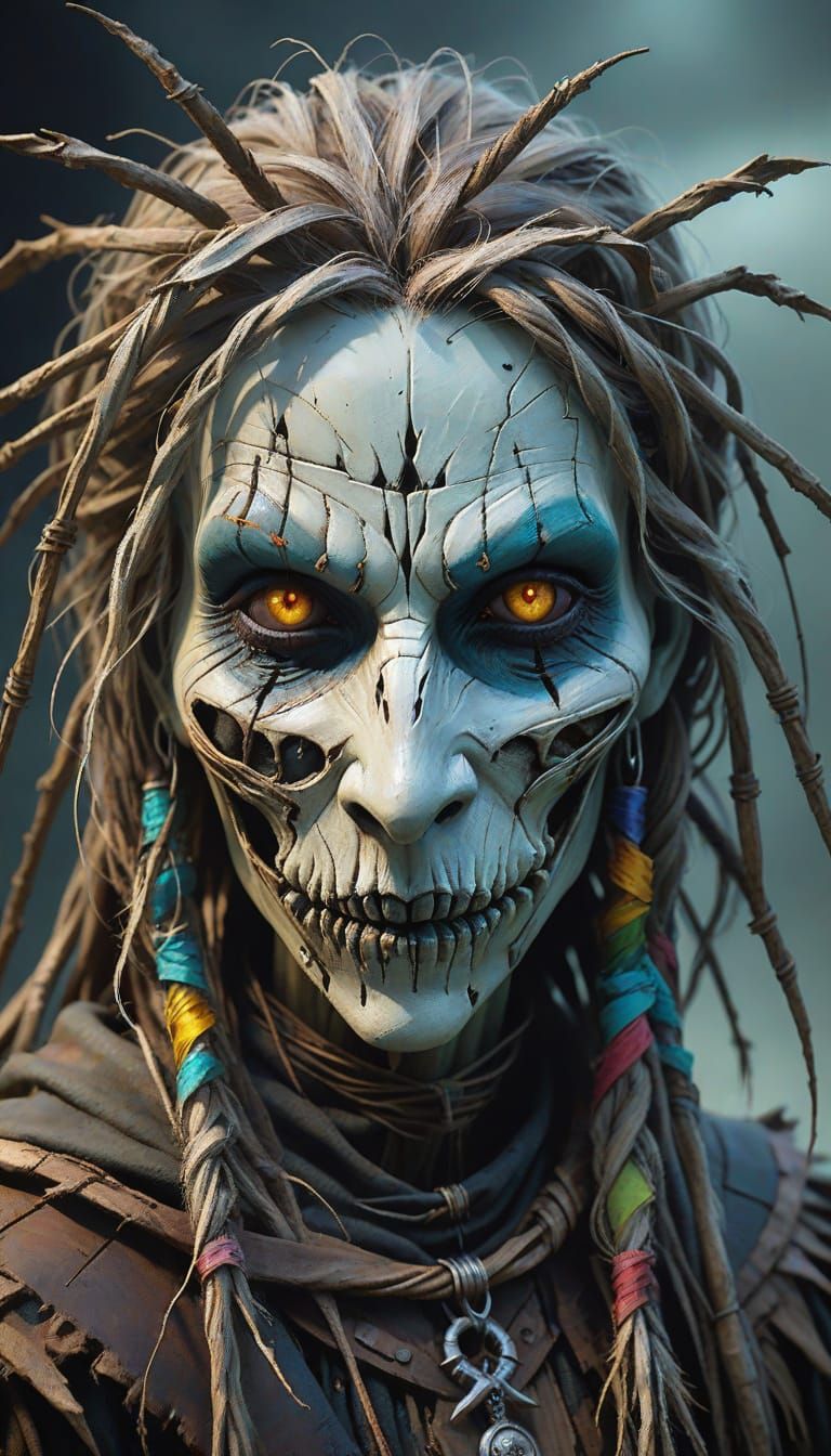 Shamanpunk Fairy in Tattered Bandages