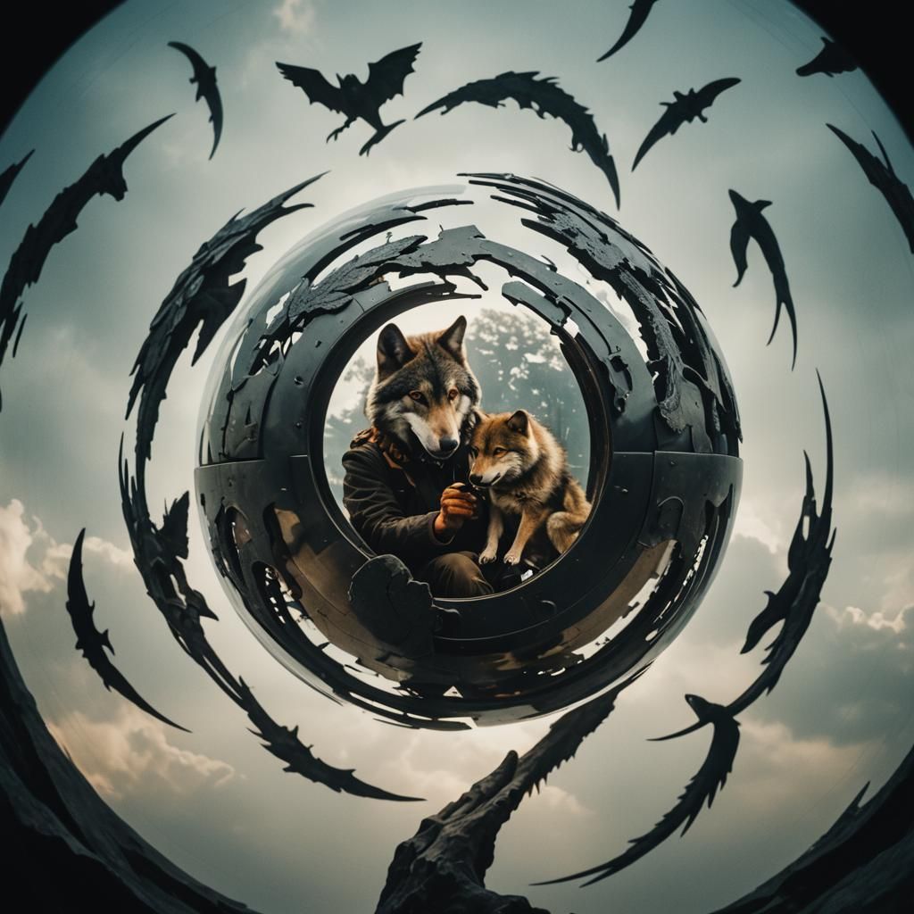 Wolves Entwined: A Father's Protection