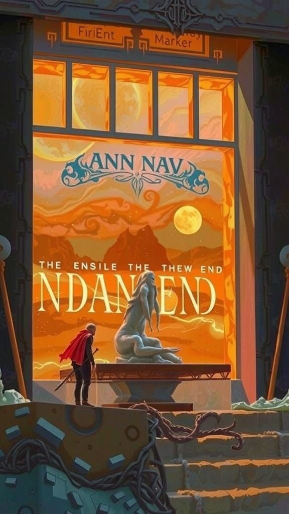 Alien Monolith Scene in Biomechanical Surrealism Style