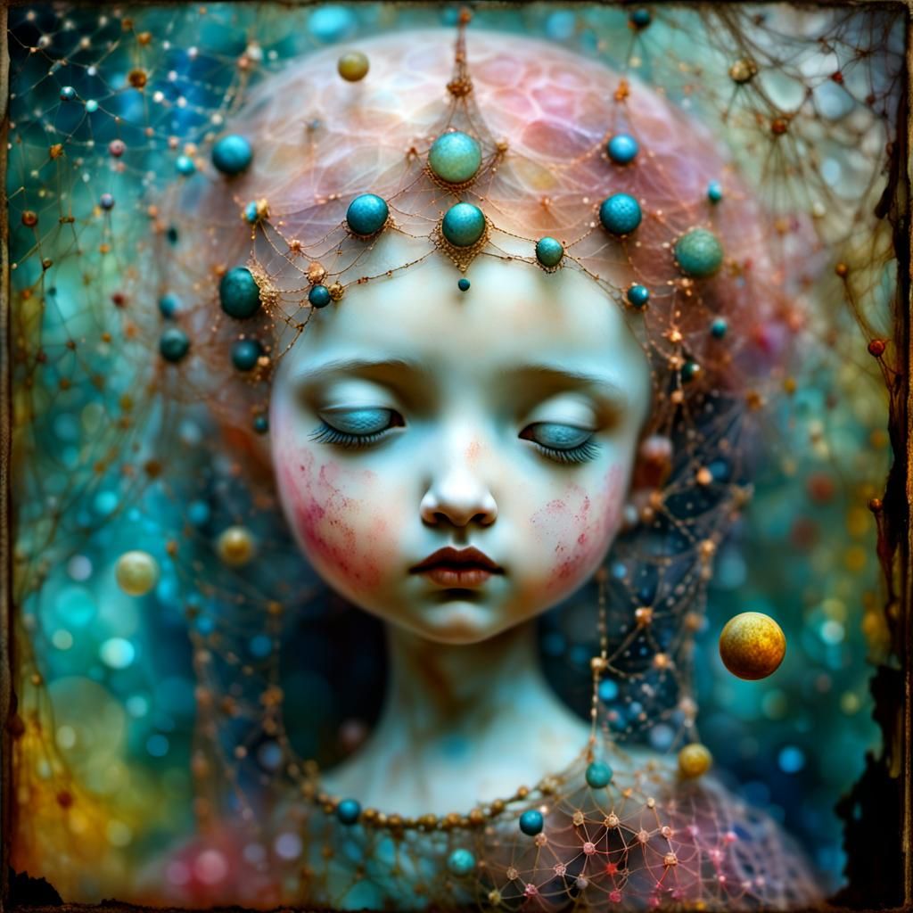 Vibrant Abstract Splatter Art in Pastel Hues