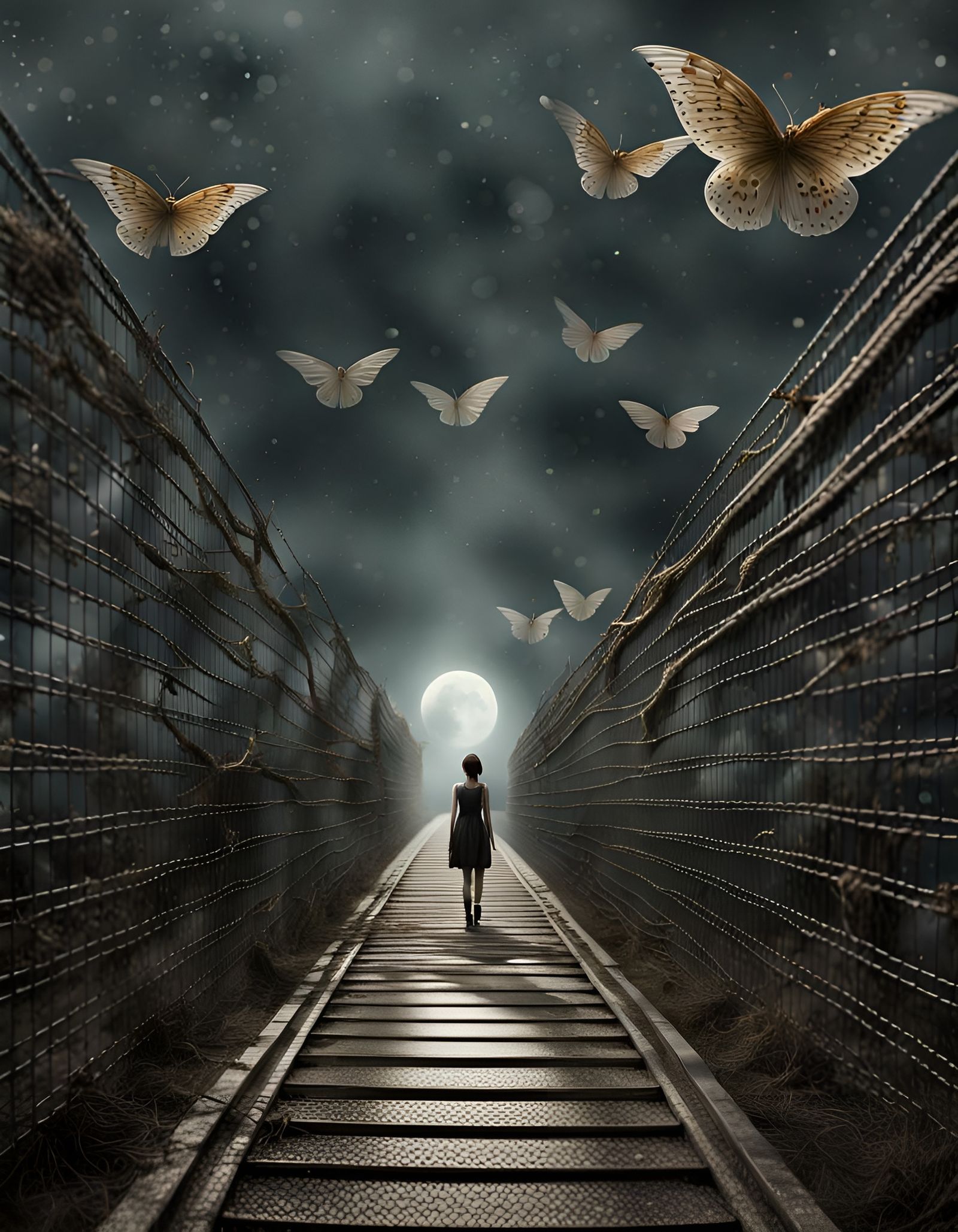 Eerie Liminal Space: Frozen in Time