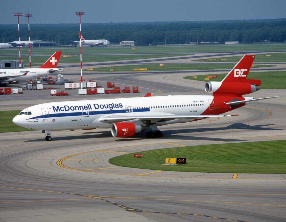 McDonnell Douglas DC-10 Trijet Aircraft