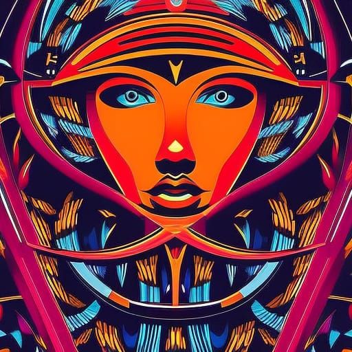 Surreal Impressionist Portrait: The Face of Ingenuity