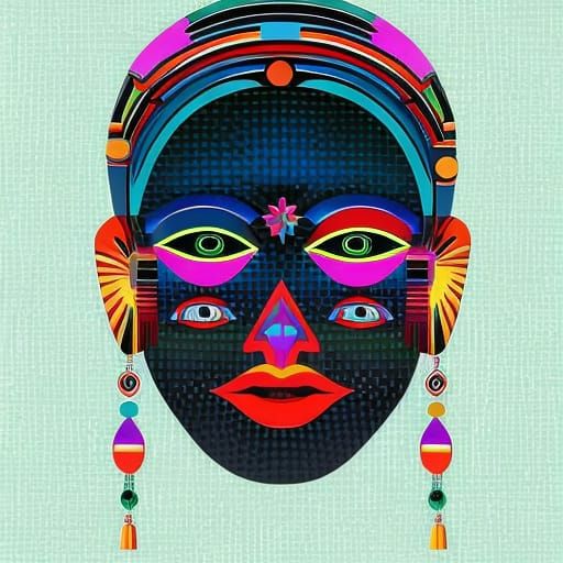 Surreal Impressionist Portrait: The Face of Ingenuity