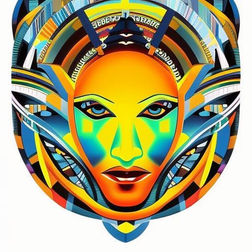 Surreal Impressionist Portrait: The Face of Ingenuity