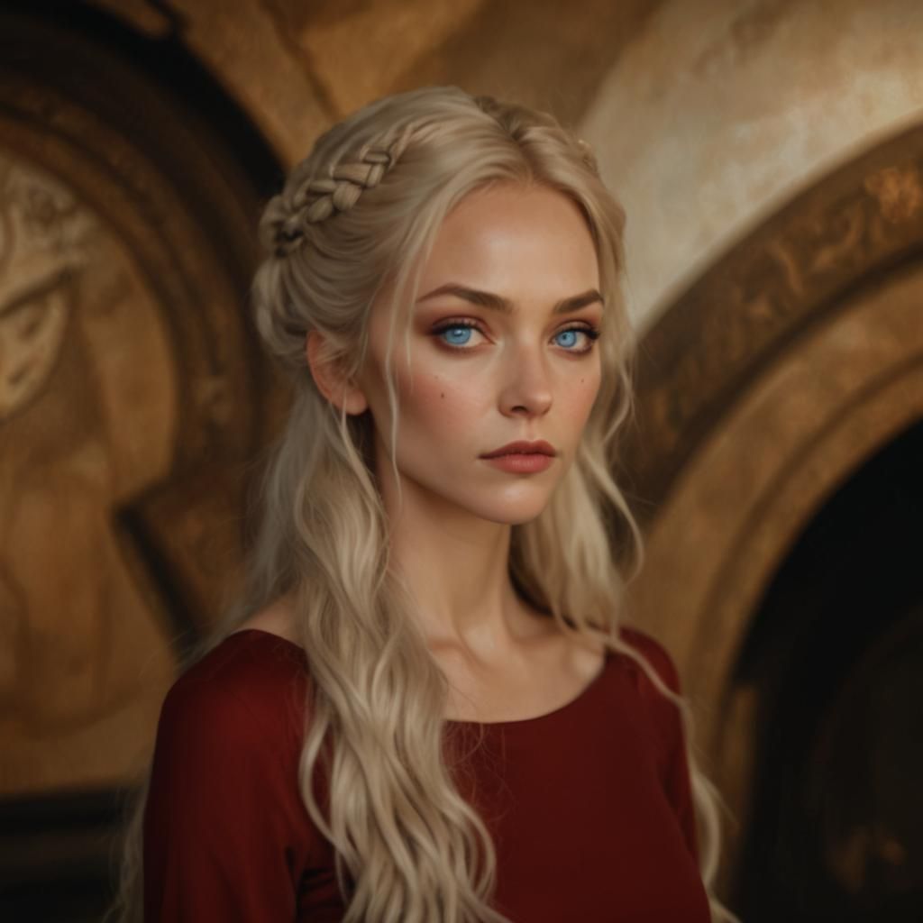 Klingon Female Portrait in Hyperdetailed Unreal Engine Art