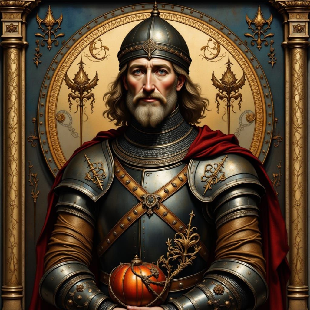 "I'll gladly hold this pumpkin for you, m'lady"