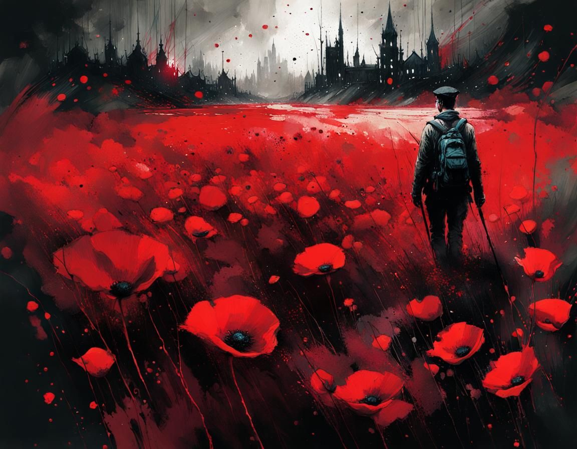 Lest We Forget, Poppy Field at Flanders