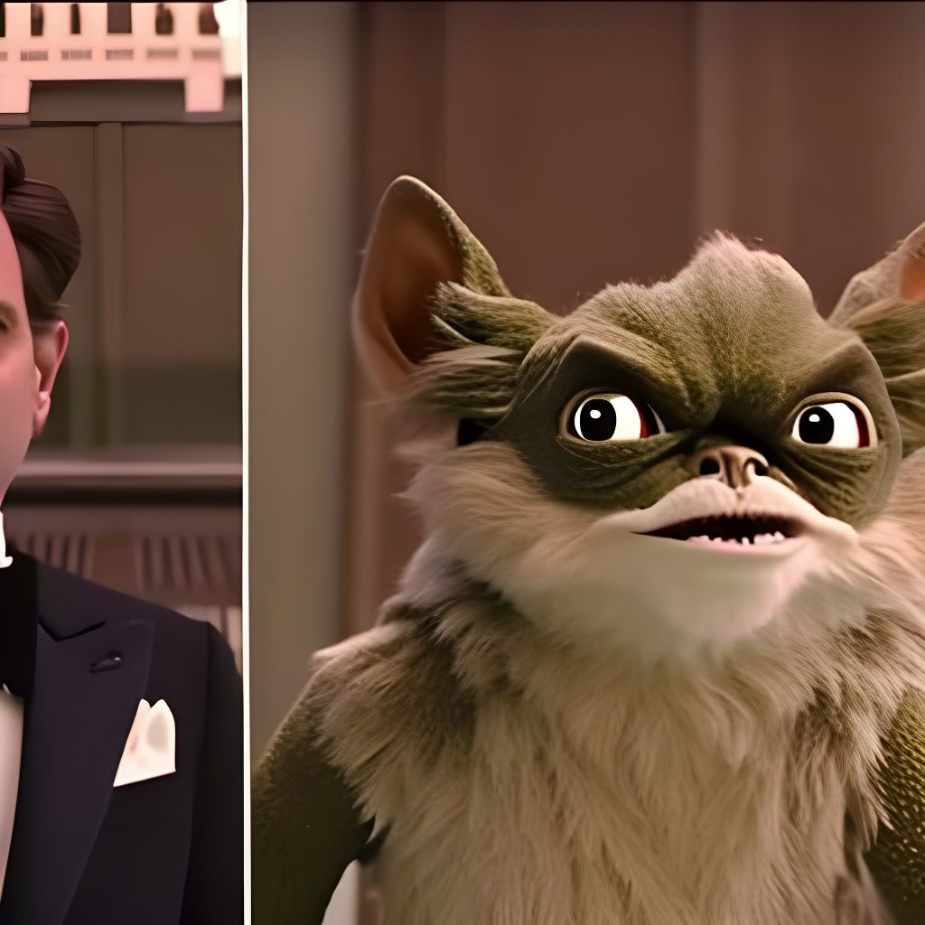 Gremlins in the Style of Wes Anderson