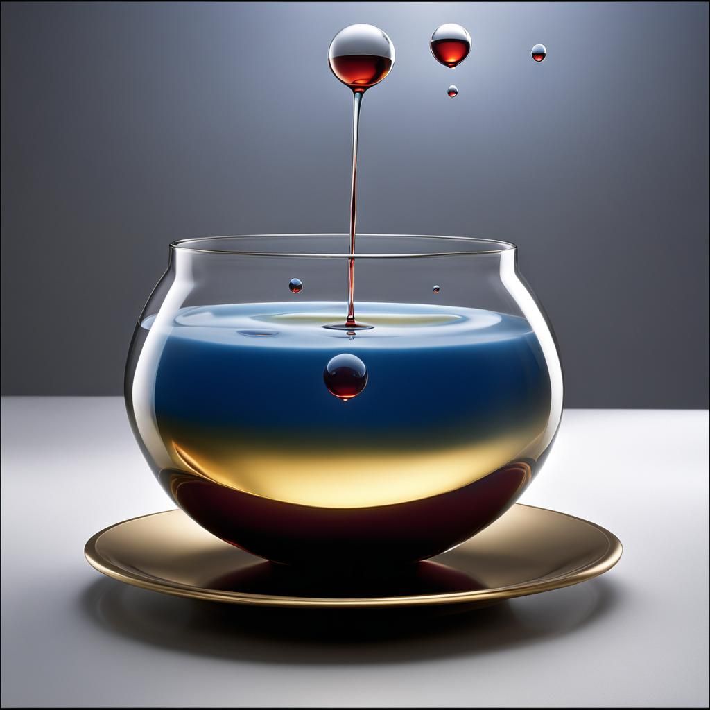 Superfluid Helium Creeping in Detailed Matte Painting