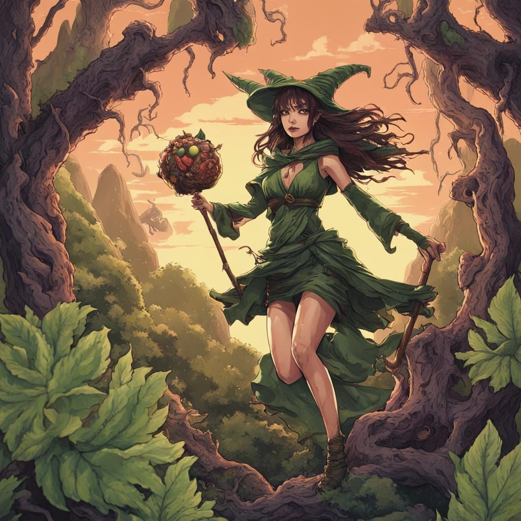 Ancient Forest Goddess Awakens as Kaiju