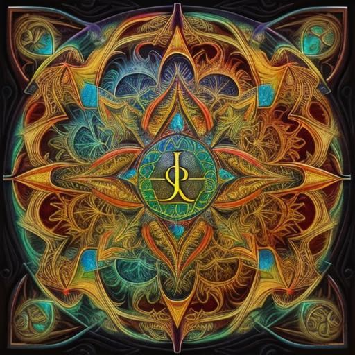 Fiery Phoenix Rising Amidst Tarot Symbolism