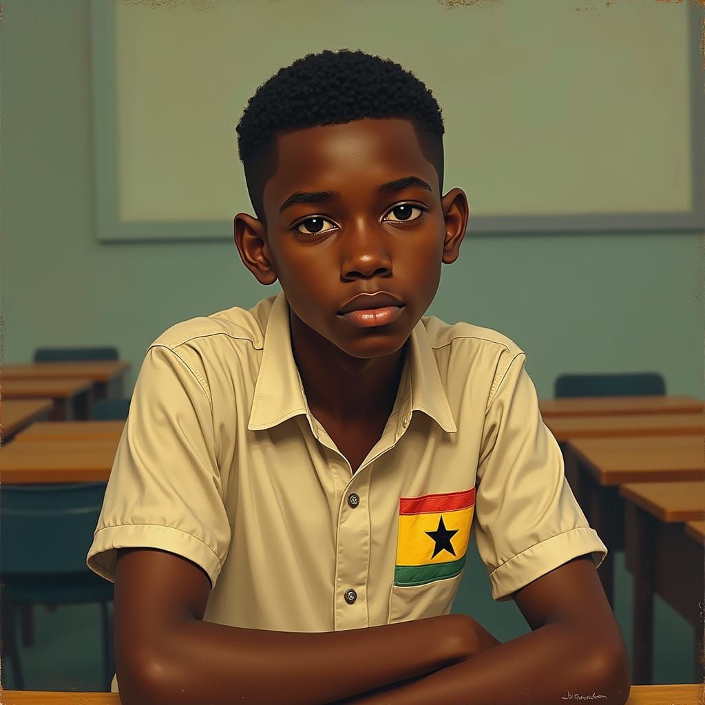 Sitting Wisdom: A Young Ghanaian Scholar