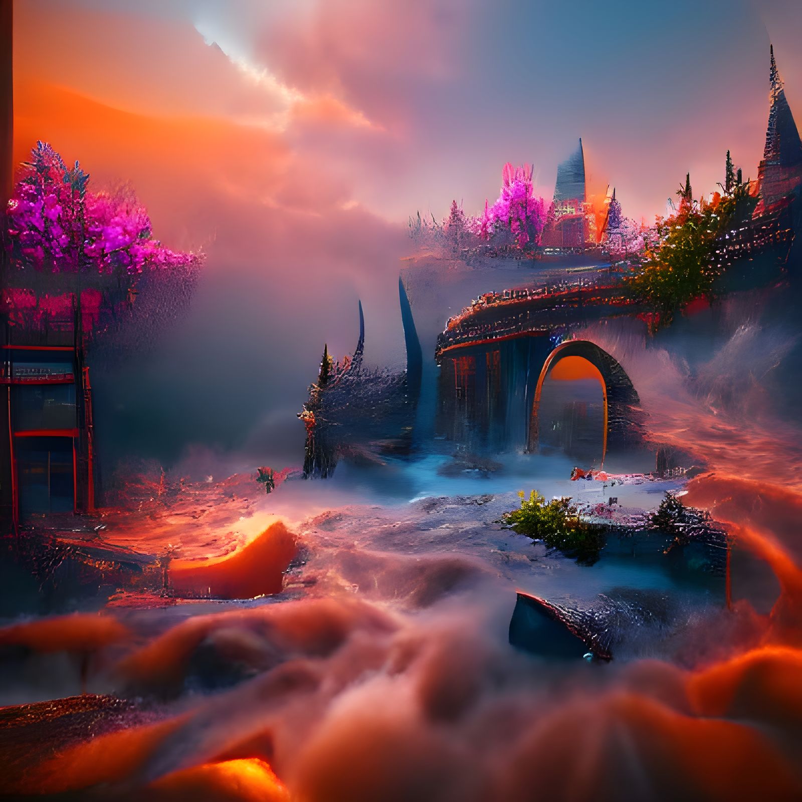 The End of Time: Detailed Matte Painting