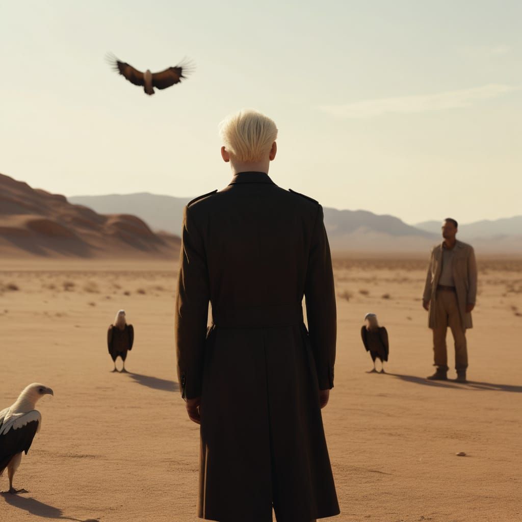 Desert Mirage: An Albino Man's Cinematic Struggle