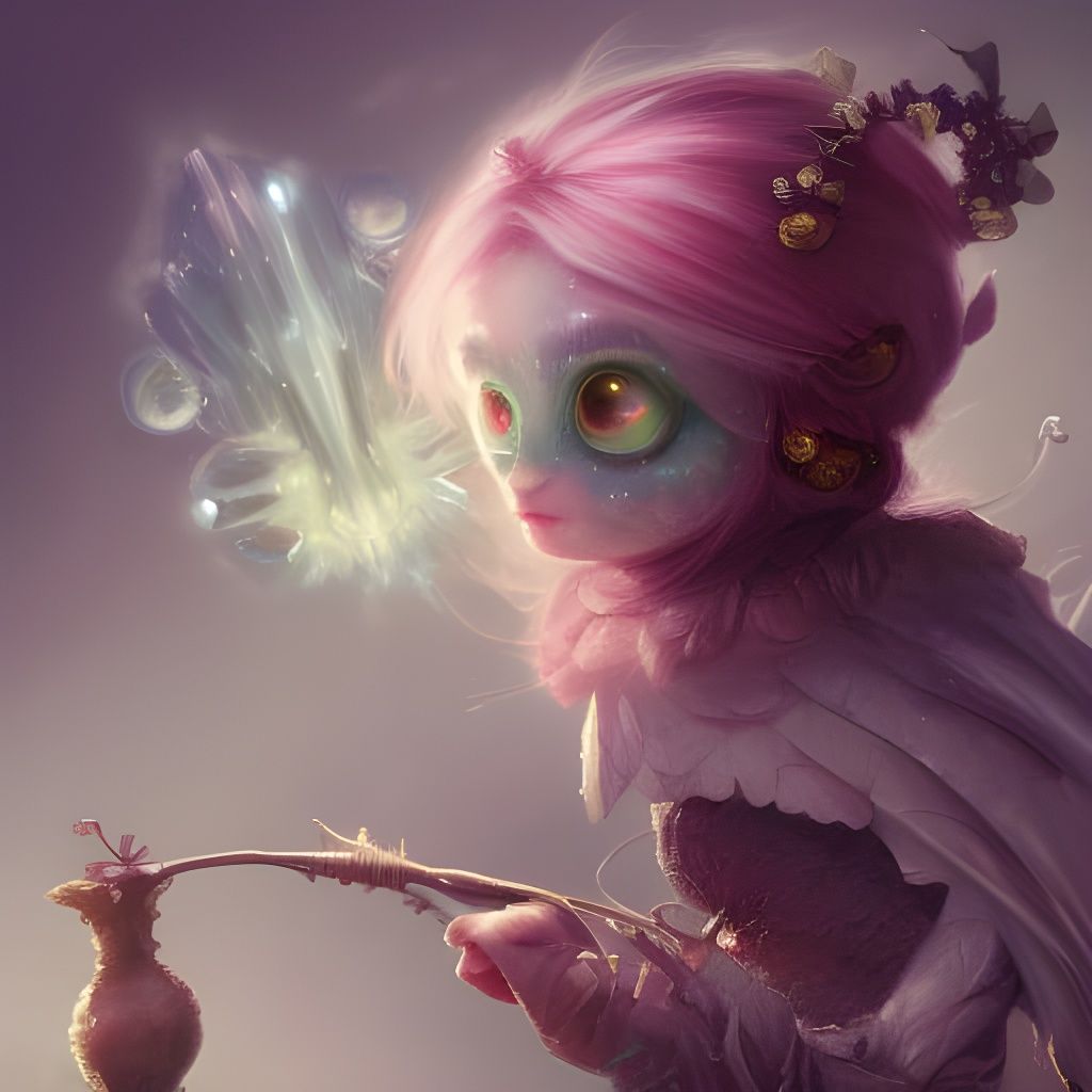 Fantasy Cleric Skeleton Portrait in Gothic Style