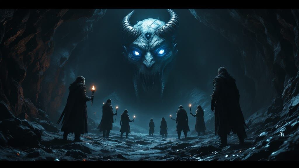 Cavern of the Demonic Idol in Unreal Engine 5