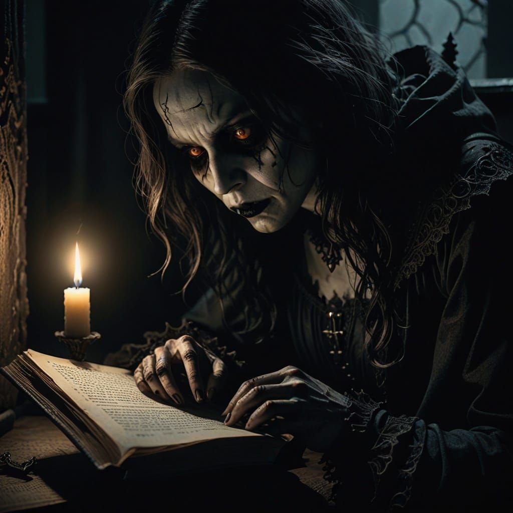 Gothic Horror Book Reading in Candlelight