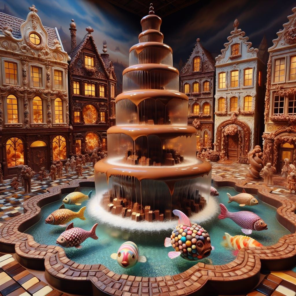 Fountain Fantastica: Tales from the Chocolate City