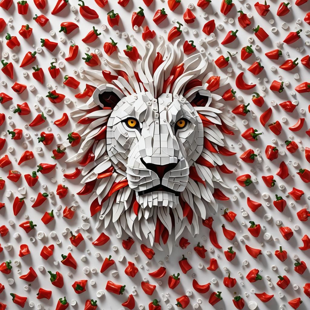 Pepper Lion: Conceptual Art in 3D