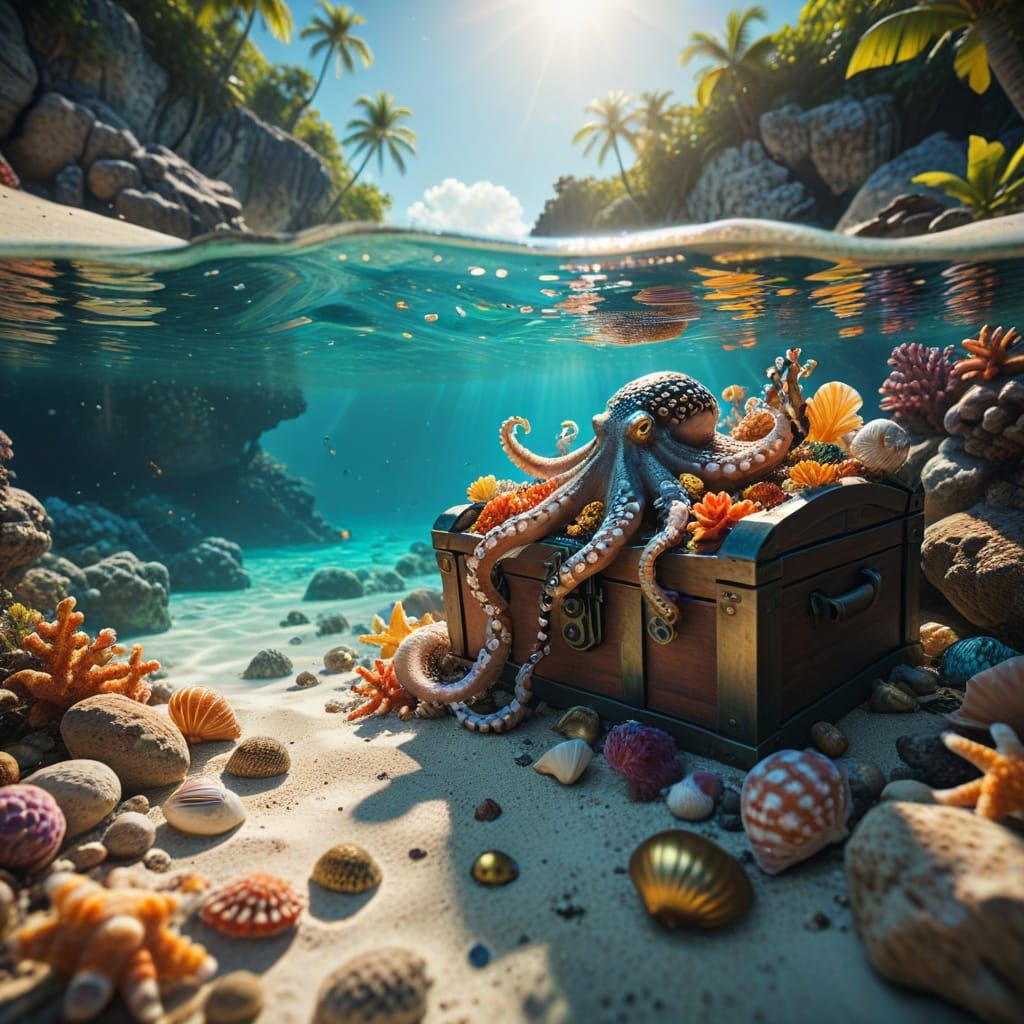 Octopus Discovery: Sunken Treasure in Paradise