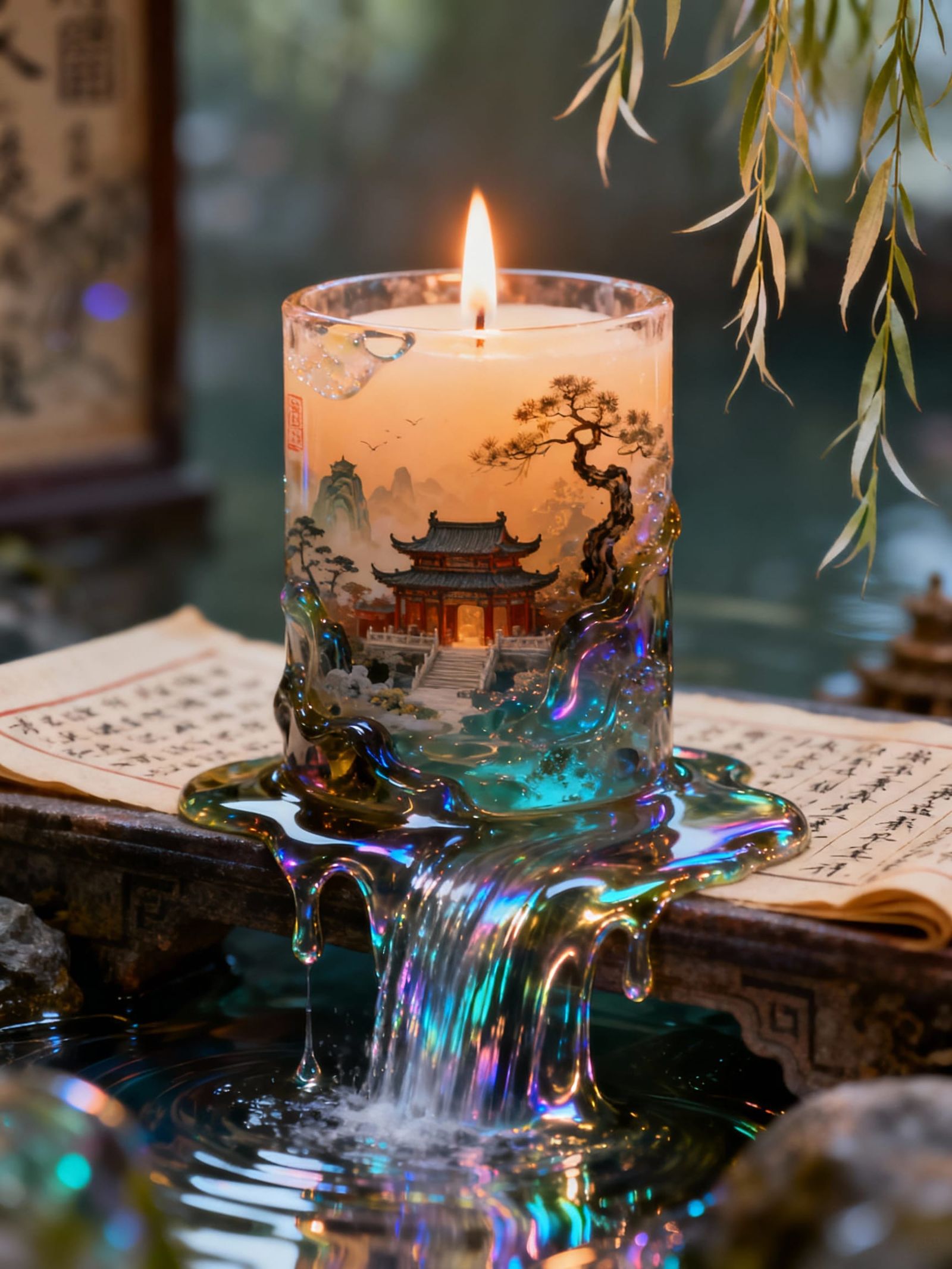 Fractal Dreamscape: Candle's Forbidden Kingdom Unveiled