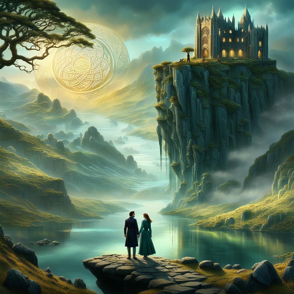 Tír na nÓg - Oisín and Niamh