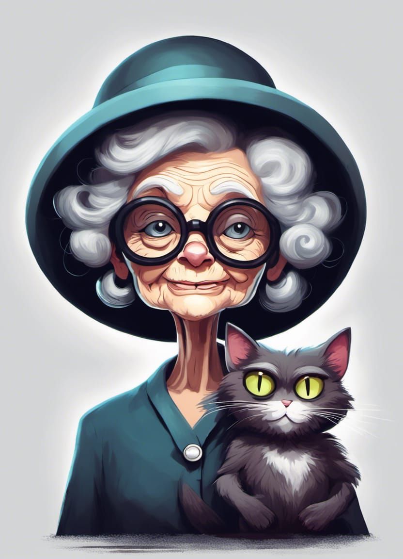 The cat lady from next door