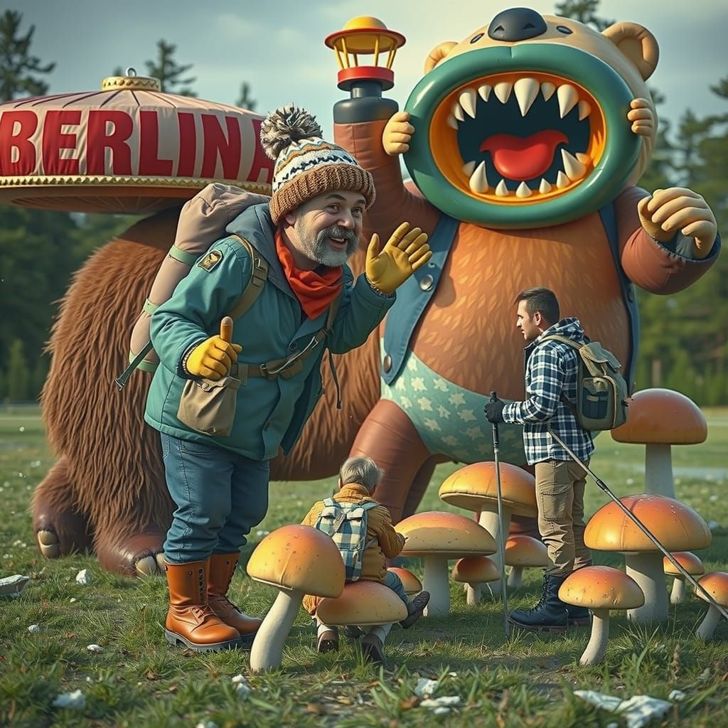 Himmel über Berlin Reimagined Movie Poster with Vinyl Figure