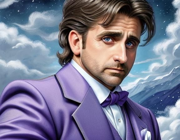 Fairy Steve Carell Rides Unicorn: Origami Style