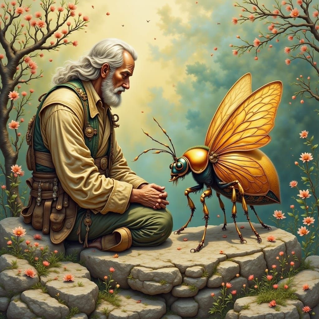 <lora:Japanese Culture:1.0> a old man