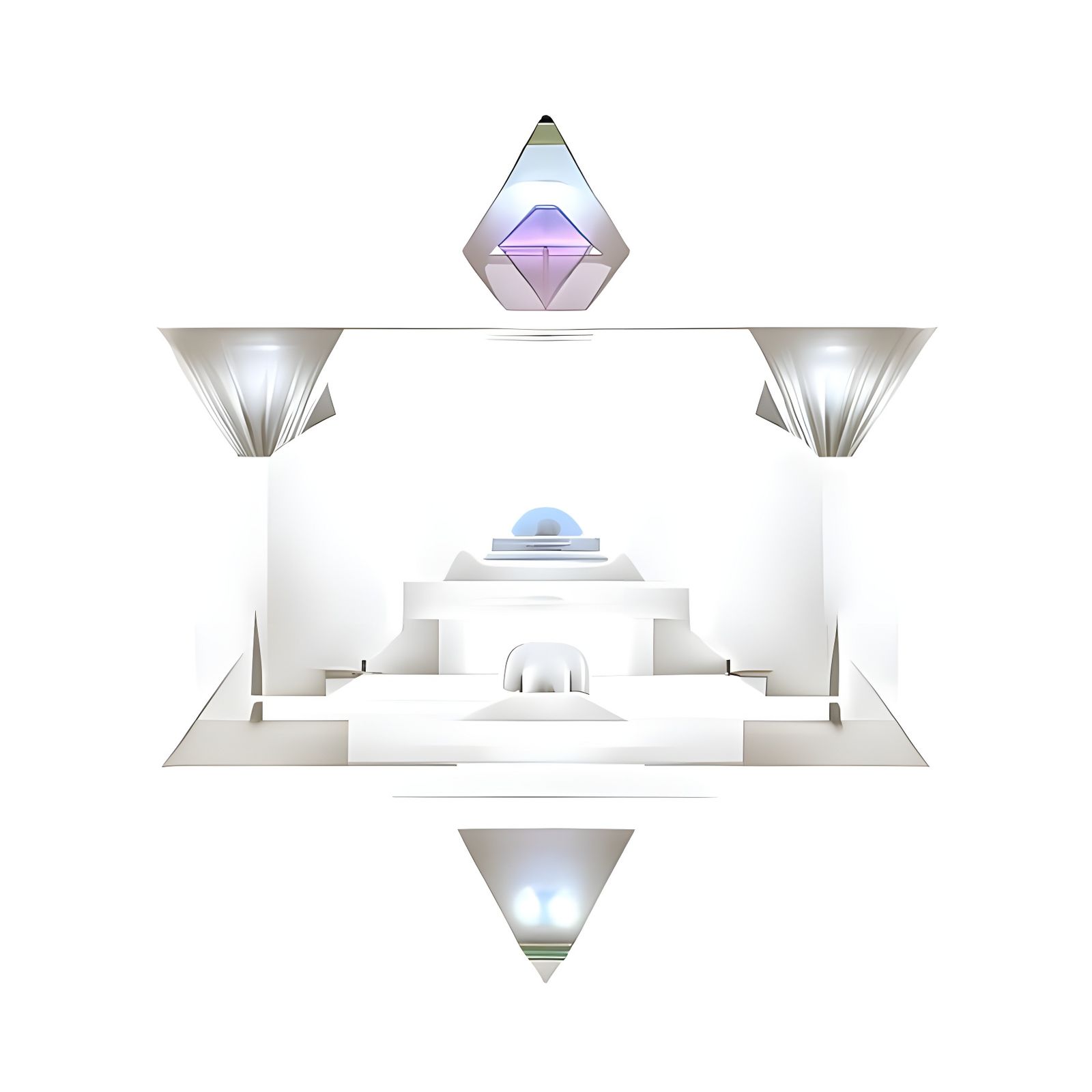 Luminous Recursion Rendered in Surreal Digital Art