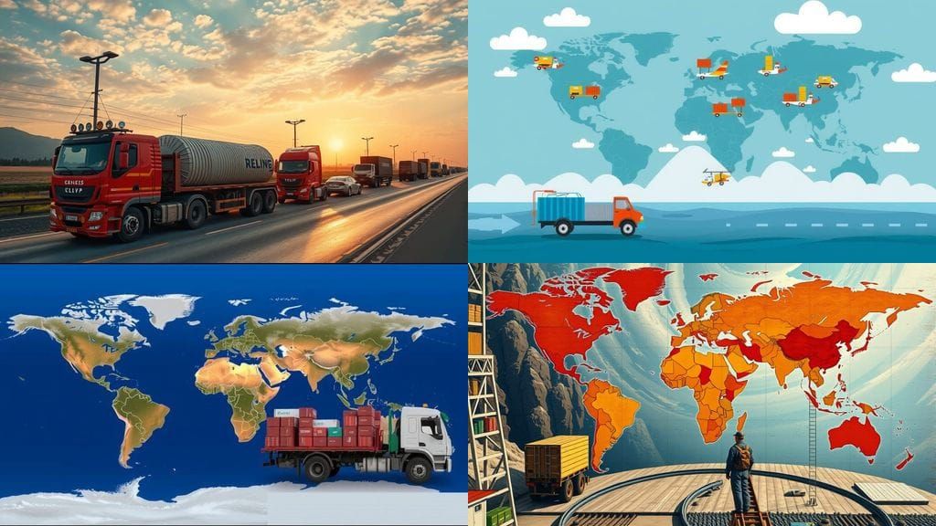 Transporting goods across the World