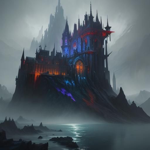 Monochromatic Fantasy Art in Unreal Engine 5