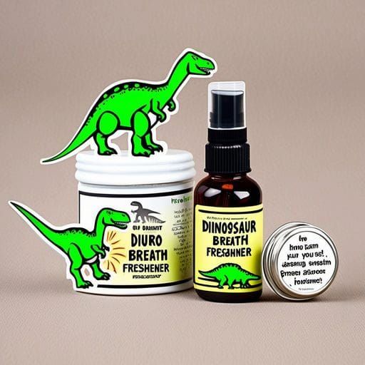 Dino Breath Freshener Concept Art
