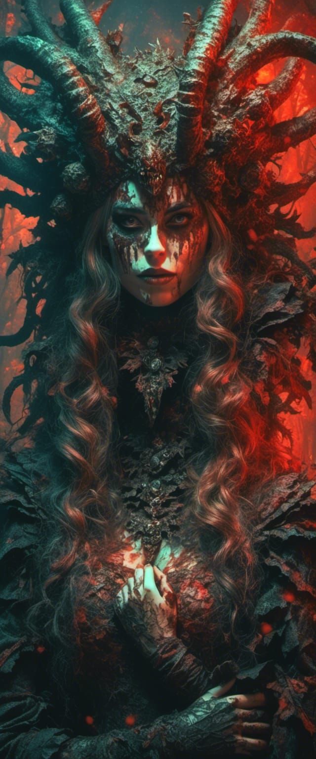 <lora:Macabre:1.0> <lora:Iridescent Graphics:1.0> <lora:Chro...