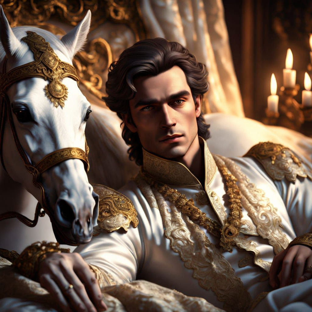 Nobleman's Last Vigil in Golden Splendor