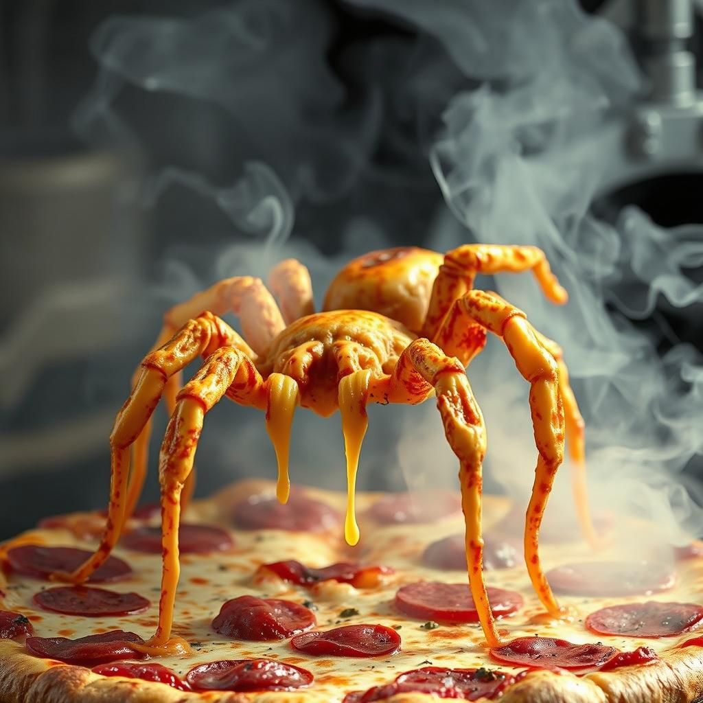 Tarantula Pizza: A Culinary Arachnid Fantasy