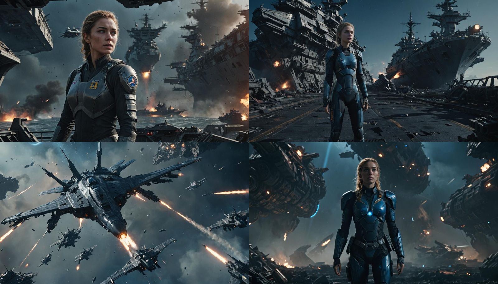 Realistic Space Battle with USS Fury and Captain Volkov