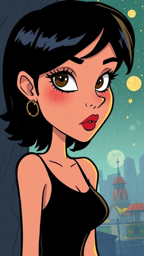 Cartoon Natalie Imbruglia