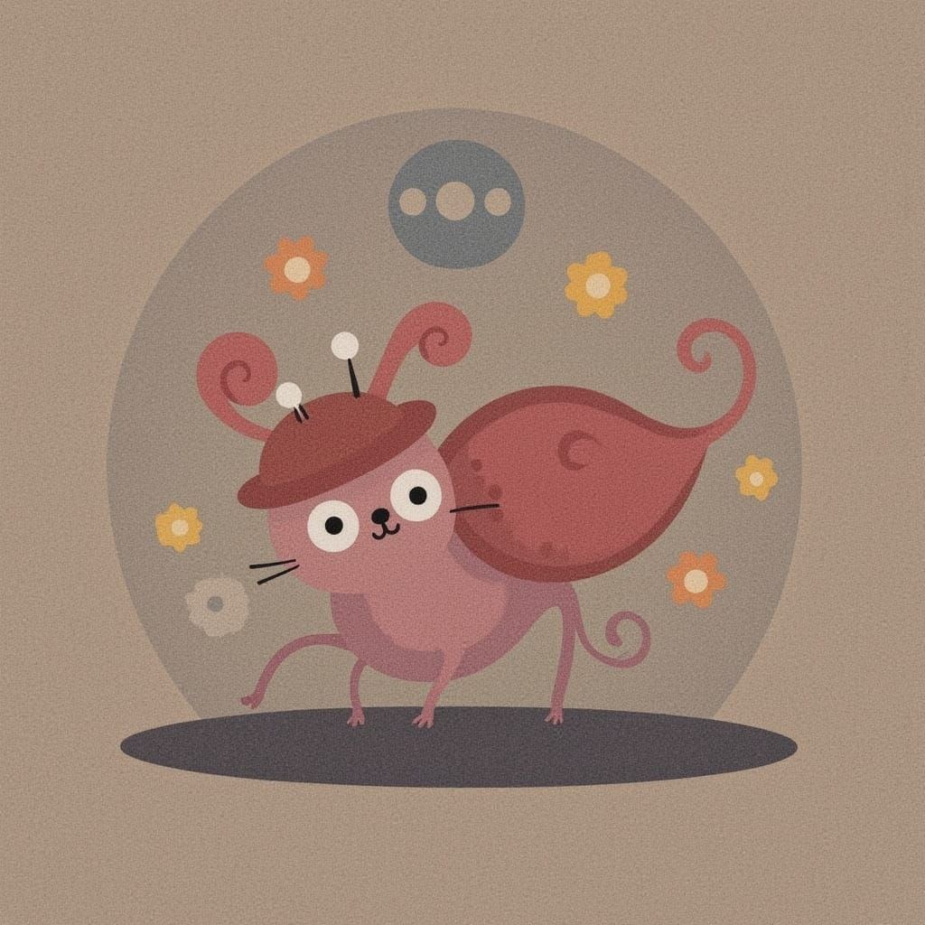 Textural Abstract: Impressed Cicada Song