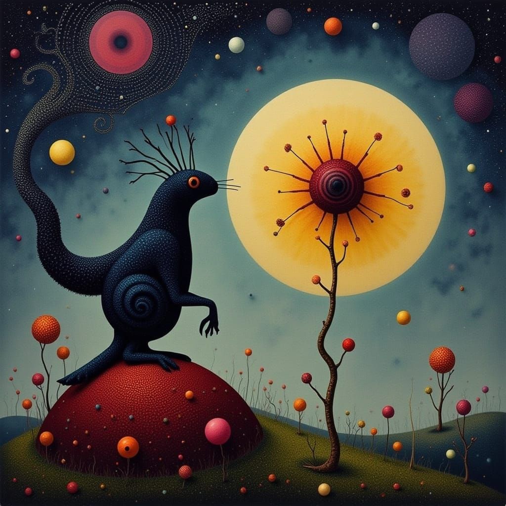 Dark Gothic Cicada Dreamscapes