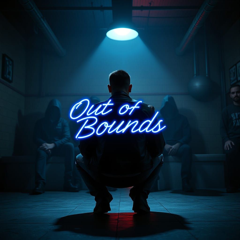 Gang Member Faces Interrogation in Dark Clubhouse