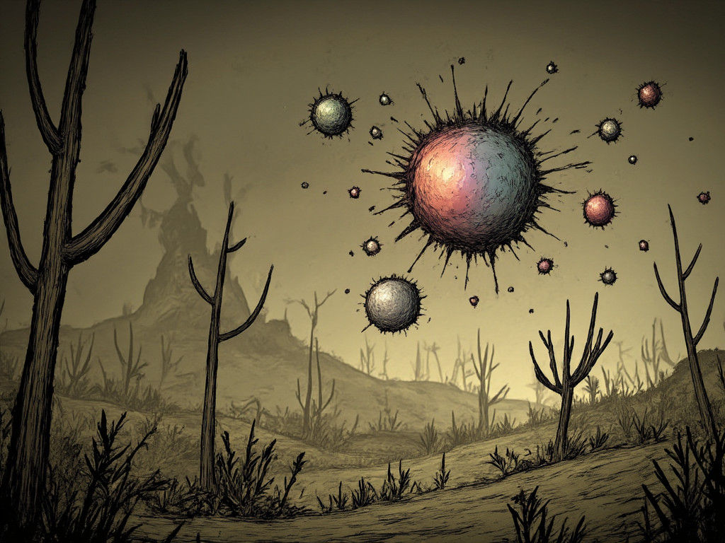 Mystical Desert Portal with San Pedro Cactus in Unreal Engin...