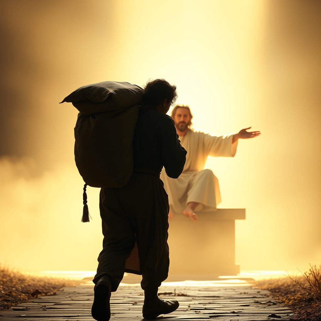 Jesus Offers Peaceful Refuge to the Weary